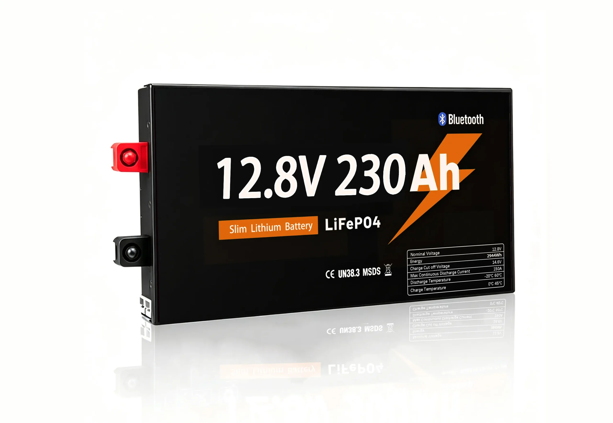 12.8V 230Ah Ultra‑thin Lithium‑Ion Battery Pack