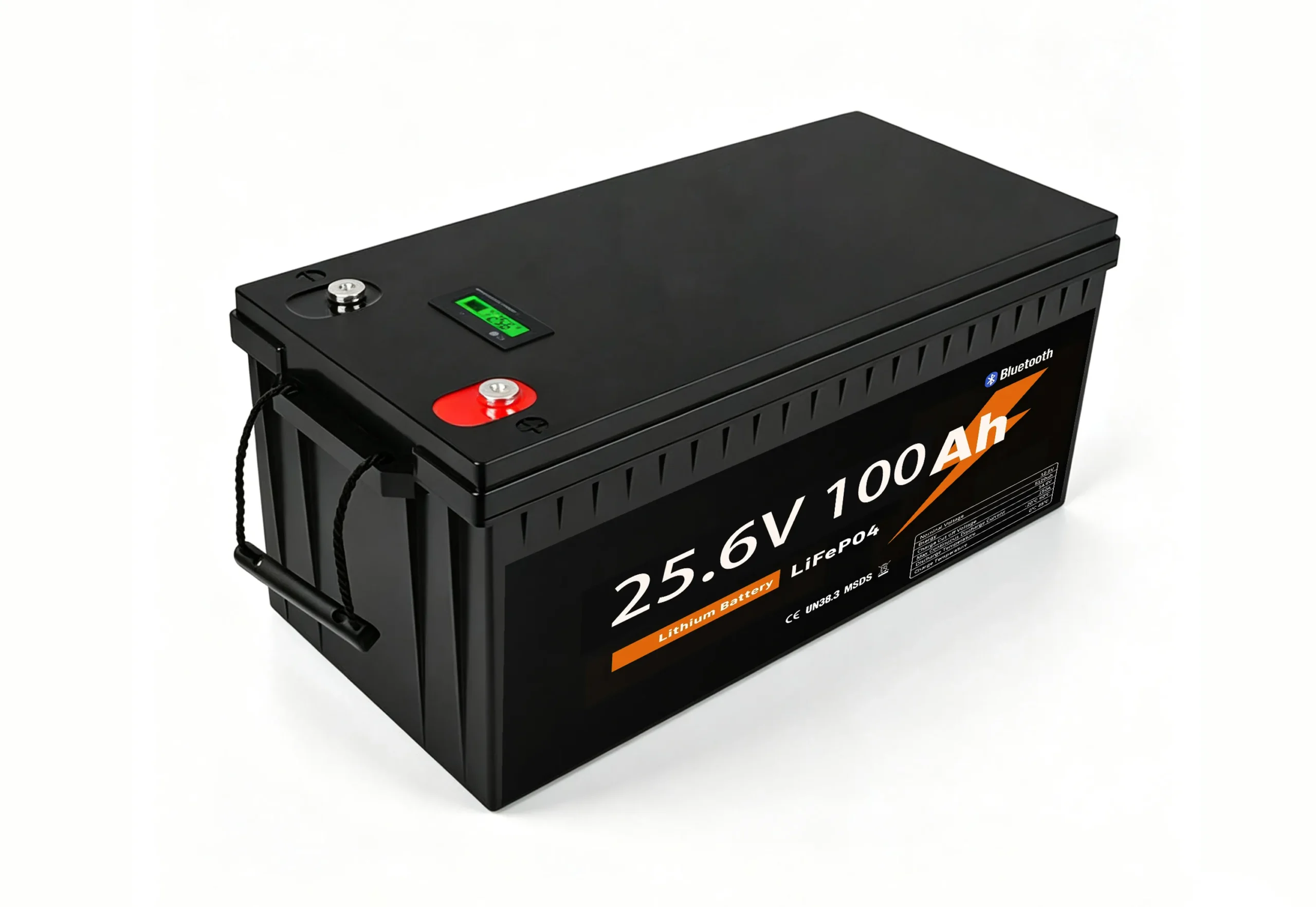 25.6V 100Ah 200Ah Lithium‑Ion Battery Pack